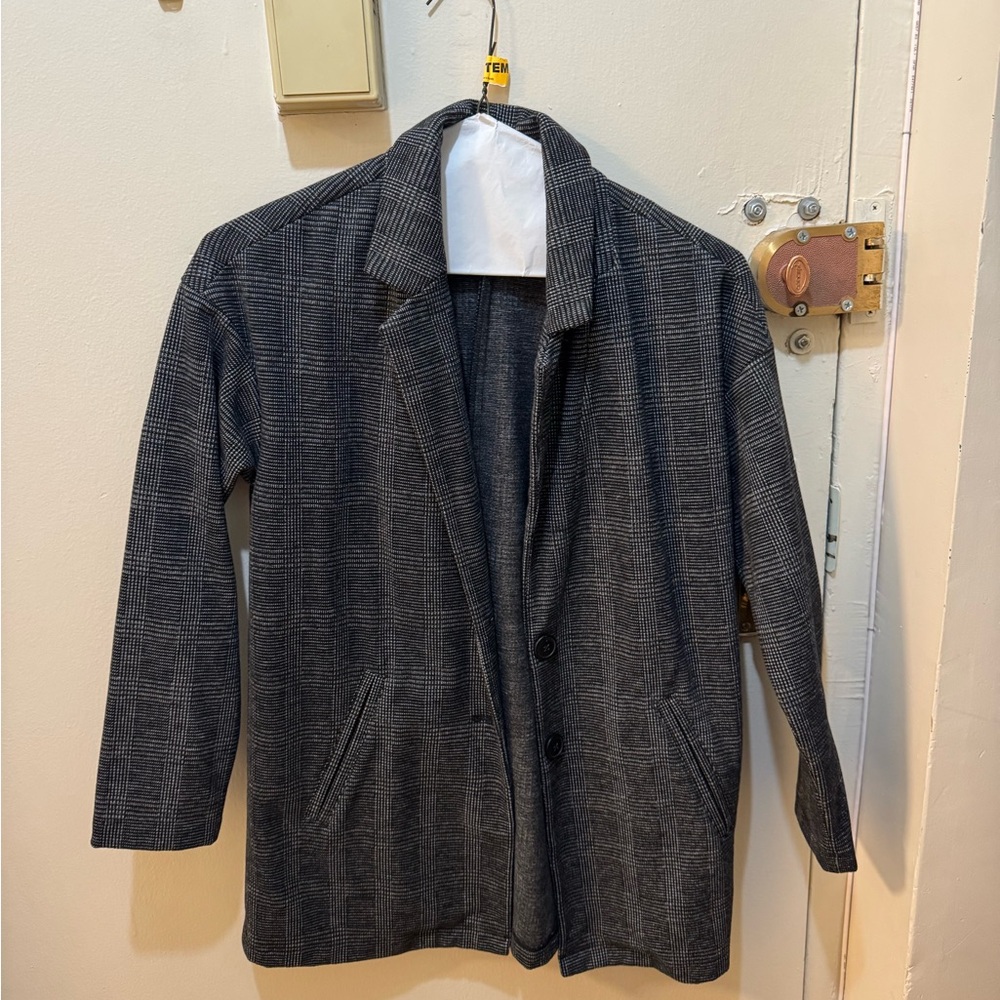 Madewell plaid blazer